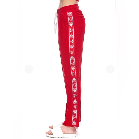 Moose Knuckles Women’s Red Size Large Jarry Track Pants - Picture 12 of 14